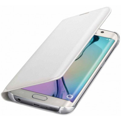 Flip Cover for Samsung Galaxy S6 Edge 64GB - White