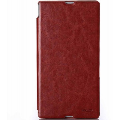 Flip Cover for Samsung Z1 - Wine Red