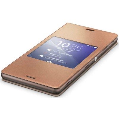Flip Cover for Sony Xperia Z3+ Copper