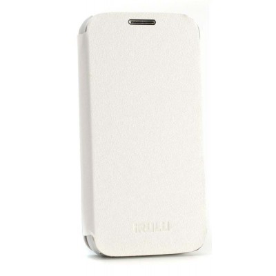 Flip Cover for Spice Mi-347 - White
