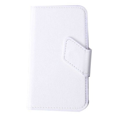 Flip Cover for Spice Xlife 406 - White