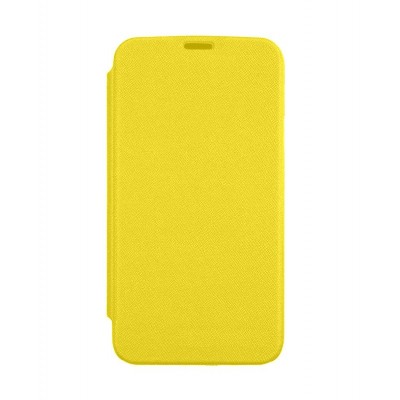 Flip Cover For Celkon Millennia Q452 Yellow - Maxbhi Com
