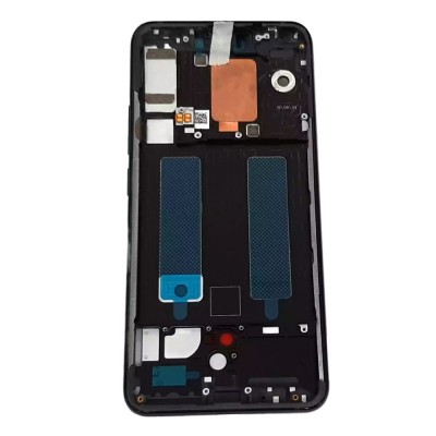 Lcd Frame Middle Chassis For Lenovo Z6 Pro Black By - Maxbhi Com