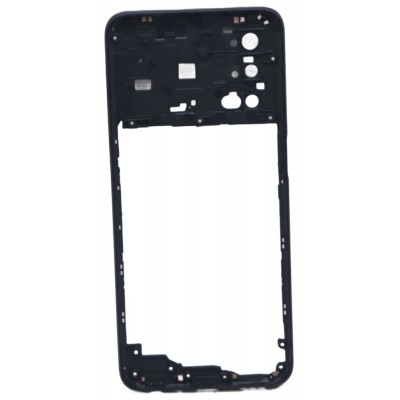 Middle Frame Ring Only For Oppo A55 Black By - Maxbhi Com