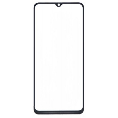 Replacement Front Glass For Xiaomi Poco C55 Black By - Maxbhi Com