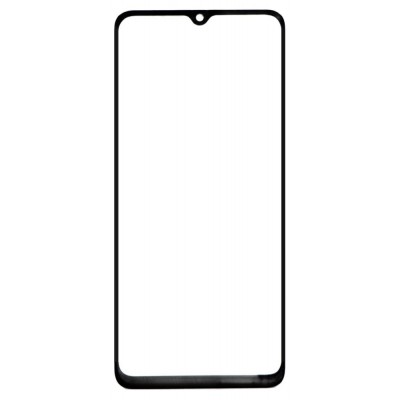 Replacement Front Glass For Xiaomi Poco C55 Black By - Maxbhi Com