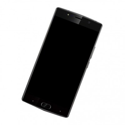 Camera Lens Glass with Frame for Doogee BL7000 Black