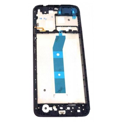 Lcd Frame Middle Chassis For Xiaomi Redmi A3 Black By - Maxbhi Com
