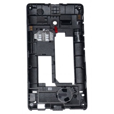 Middle Frame Ring Only For Microsoft Lumia 532 Orange By - Maxbhi Com