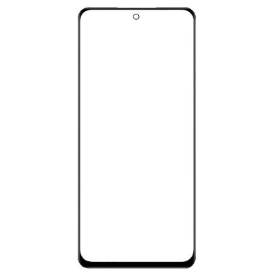 Replacement Front Glass For Realme 12x 5g Black By - Maxbhi Com