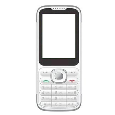 Full Body Housing For Rage Bold 2404 White - Maxbhi Com