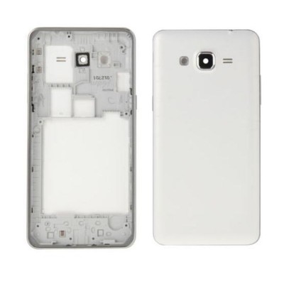 Full Body Housing For Samsung Galaxy Grand Prime 4g White - Maxbhi.com