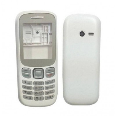Full Body Housing For Samsung Metro 312 White - Maxbhi Com