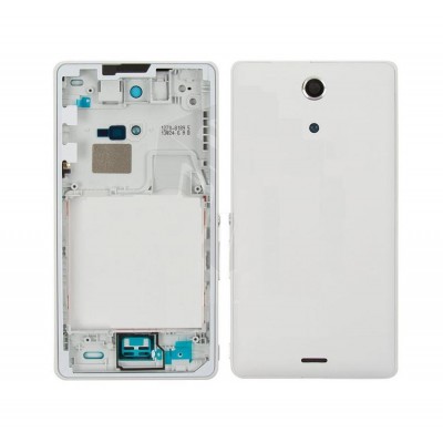 Full Body Housing For Sony Xperia Zr White - Maxbhi Com