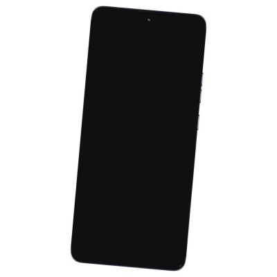 Camera Lens Glass with Frame for Motorola Edge 50 Pro Silver
