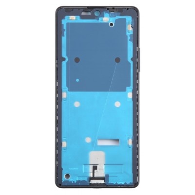 Lcd Frame Middle Chassis For Xiaomi Redmi Note 13 5g Black By - Maxbhi Com