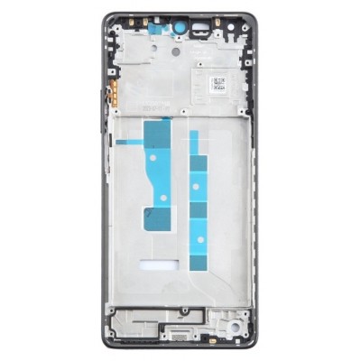 Lcd Frame Middle Chassis For Xiaomi Redmi Note 13 5g Black By - Maxbhi Com
