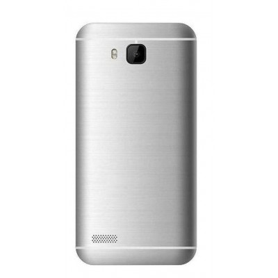 Full Body Housing For Spice Stellar Xlife M5 Plus Silver - Maxbhi.com