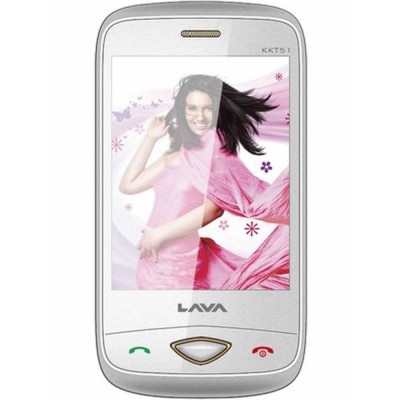 Touch Screen for Lava KKT 51 - White And Brown