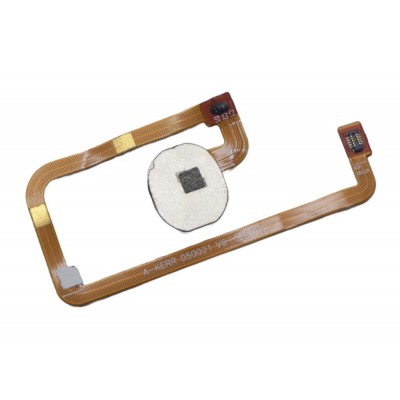 Fingerprint Sensor Flex Cable For Oppo A5 Blue By - Maxbhi Com