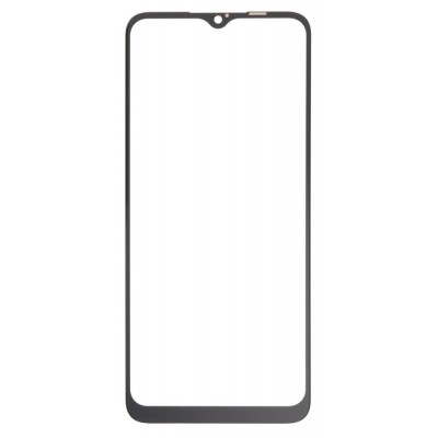Replacement Front Glass For Realme C25y Black By - Maxbhi Com