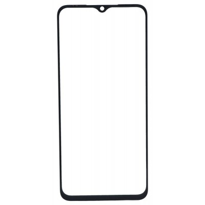 Replacement Front Glass For Xiaomi Poco M5 Black By - Maxbhi Com