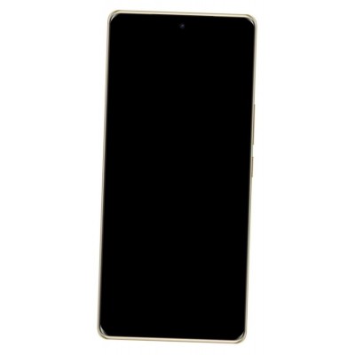 Lcd Frame Middle Chassis For Infinix Note 40 Pro 5g Black By - Maxbhi Com