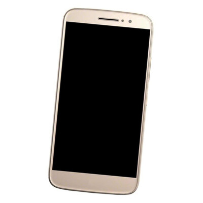 Camera Lens Glass with Frame for Moto M 64GB White