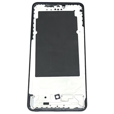 Lcd Frame Middle Chassis For Vivo T3 5g Black By - Maxbhi Com