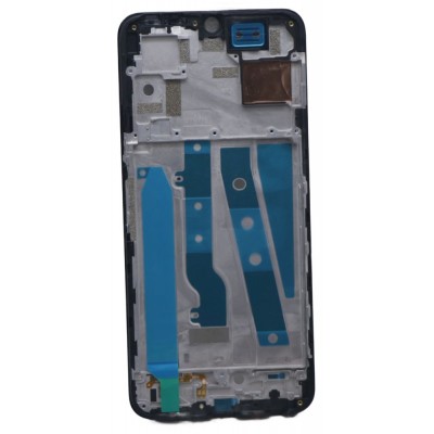 Lcd Frame Middle Chassis For Realme C25s Black By - Maxbhi Com