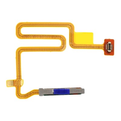 Fingerprint Sensor Flex Cable For Oppo A16 Silver By - Maxbhi Com