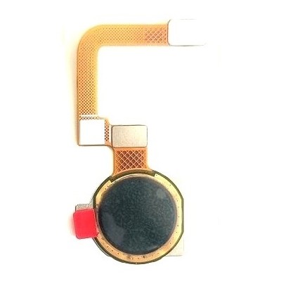 Fingerprint Sensor Flex Cable For Realme C21y Black By - Maxbhi Com