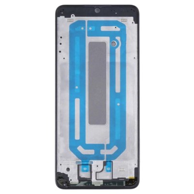 Lcd Frame Middle Chassis For Samsung Galaxy F22 Black By - Maxbhi Com