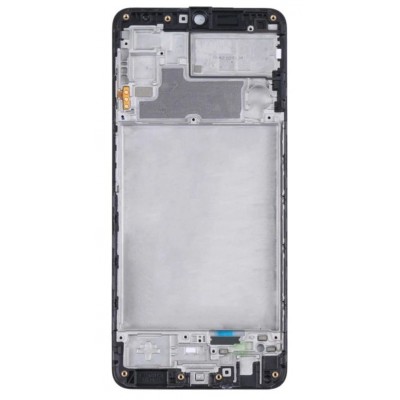 Lcd Frame Middle Chassis For Samsung Galaxy F22 Black By - Maxbhi Com