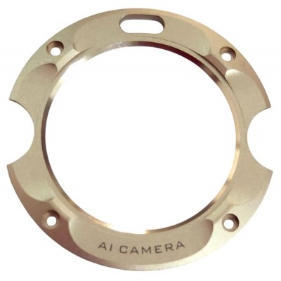Camera Lens Glass With Frame For Blackview Bl9000 Rose Gold By - Maxbhi Com