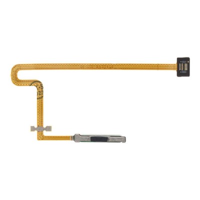 Fingerprint Sensor Flex Cable For Realme 10 Black By - Maxbhi Com
