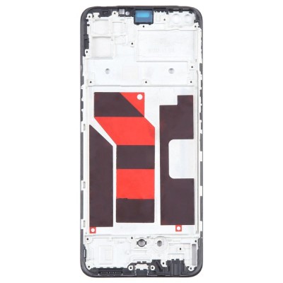 Lcd Frame Middle Chassis For Oppo Reno 4 Black By - Maxbhi Com