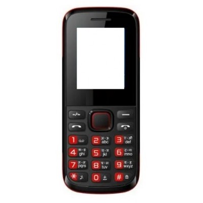 Full Body Housing For Rage Nano N Black Red - Maxbhi Com