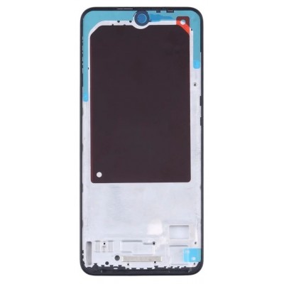Lcd Frame Middle Chassis For Xiaomi Redmi 11 Prime Black By - Maxbhi Com