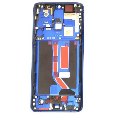 Lcd Frame Middle Chassis For Realme X2 Pro Blue By - Maxbhi Com