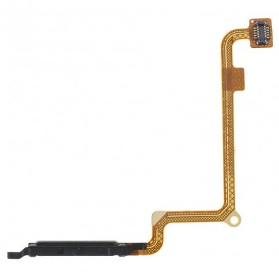 Fingerprint Sensor Flex Cable For Xiaomi Redmi 13c 5g Black By - Maxbhi Com