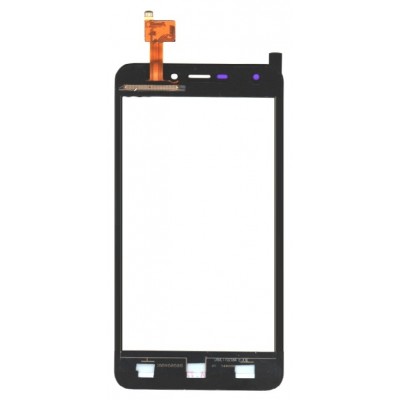 Touch Screen Digitizer For Intex Aqua Trend Lite Black By - Maxbhi Com