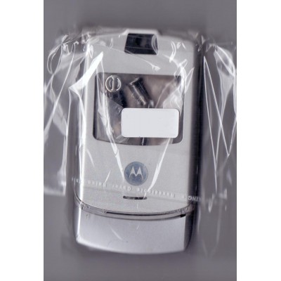 Full Body Housing for Motorola RAZR V3i - Silver