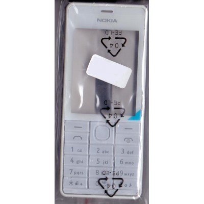 Full Body Housing for Nokia 515 Dual SIM White