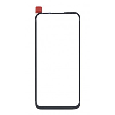 Replacement Front Glass For Oppo A55 Black By - Maxbhi Com