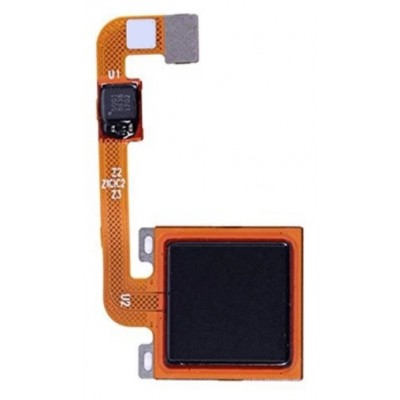 Fingerprint Sensor Flex Cable For Xiaomi Redmi Note 4 Black By - Maxbhi Com