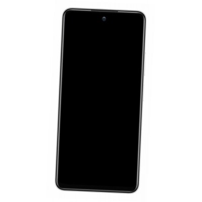 Lcd Frame Middle Chassis For Itel S24 Black By - Maxbhi Com