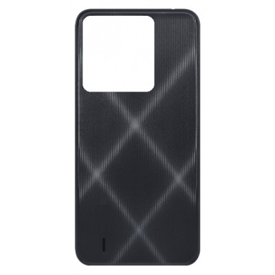 Back Panel Cover For Itel A04 Black - Maxbhi Com