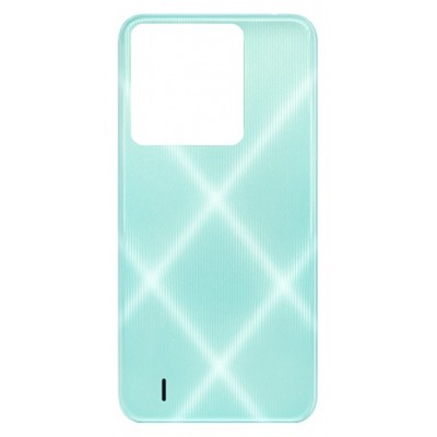 Back Panel Cover For Itel A04 Cyan - Maxbhi Com