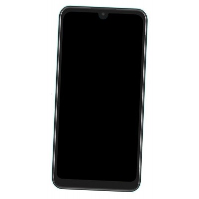 Lcd Frame Middle Chassis For Itel A04 Black By - Maxbhi Com